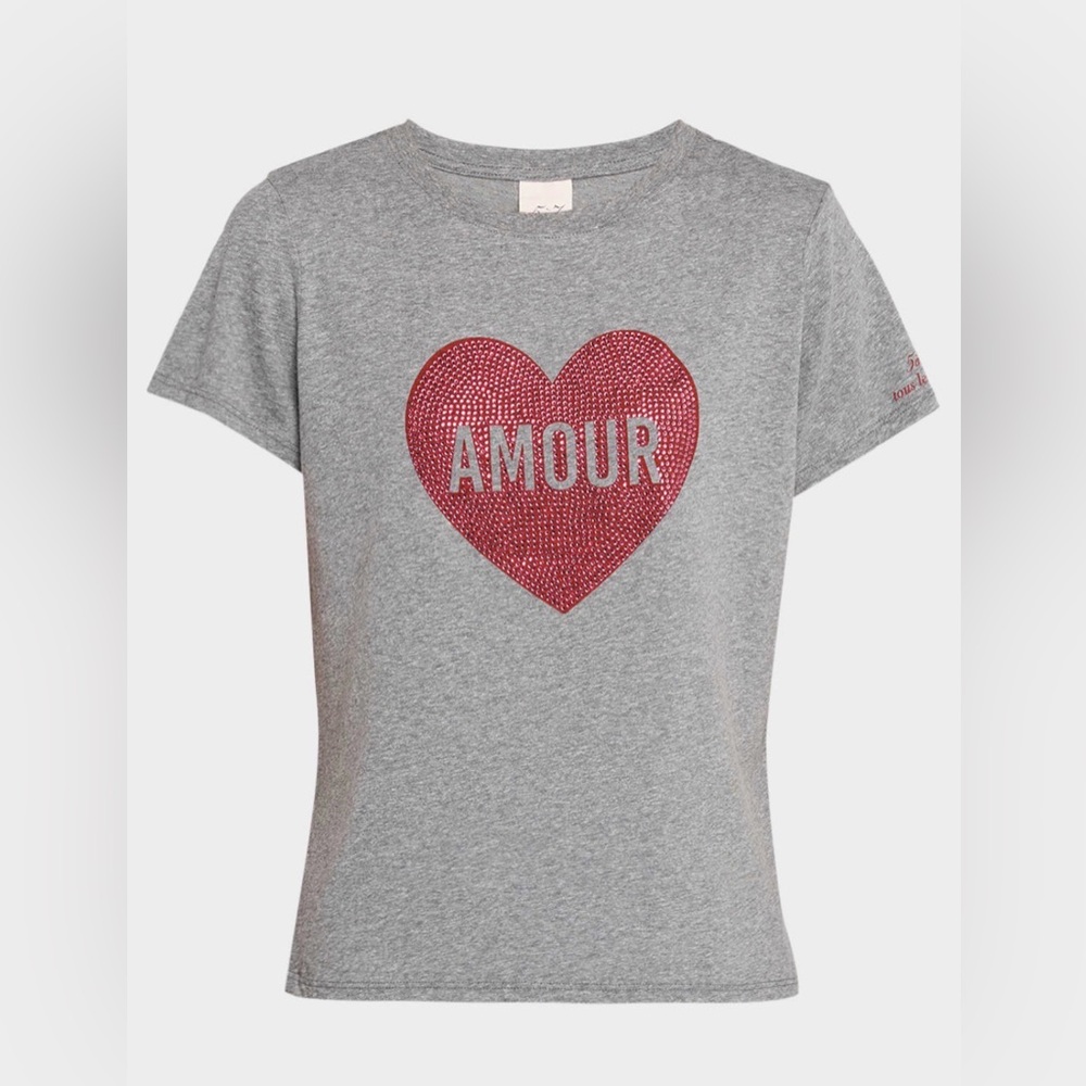 Cinq a Sept The Heatset Amour Heart Tee